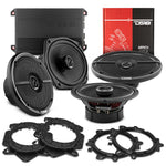 Premium Coaxial Speakers 6.5” & 6x9” with Amplifier and OEM Adapters