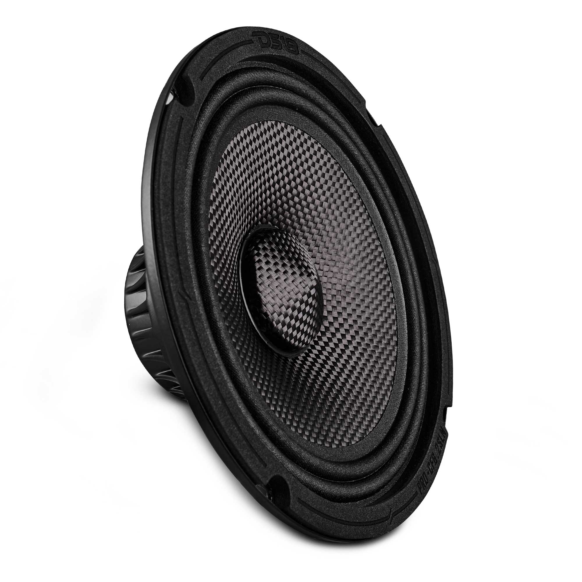 DS18 CF-65M 6.5” Carbon Fiber Marine Speakers – 300W Max, LED, 2 Speakers