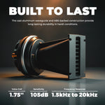 Driver de compresión PRO-DK de 1" con difusor de guía de ondas de 3.5" x 4.4" | Pico de 360W y 8 ohmios, Imán de neodimio