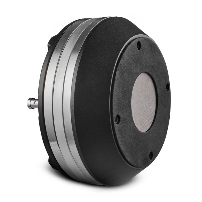 Driver de compresión PRO-DN de 2" con montaje atornillado y espaciador, imán de neodimio, 500 vatios RMS a 8 ohmios, bobina de voz fenólica de 4".