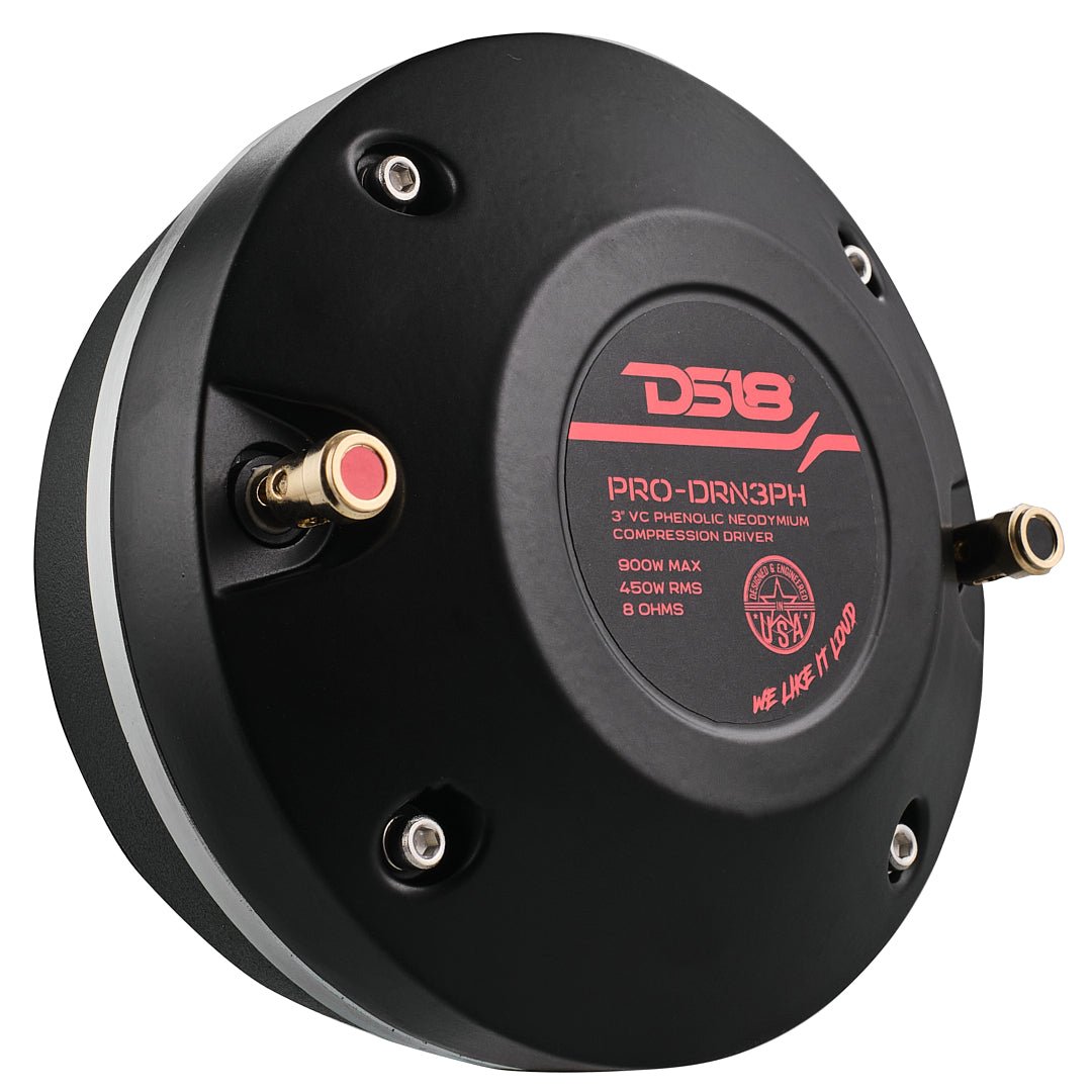 DS18 PRO-DN24Ti.8 2 Throat Bolt On Compression Driver Owner's Manual DS18 PRO-DN24Ti.8 2 Throat Bolt On Compression Driver Owner's Manual