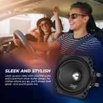 PRO 4x6" Neodymium Full-Range Bullet Loudspeaker 150 Watts Rms 4-Ohm