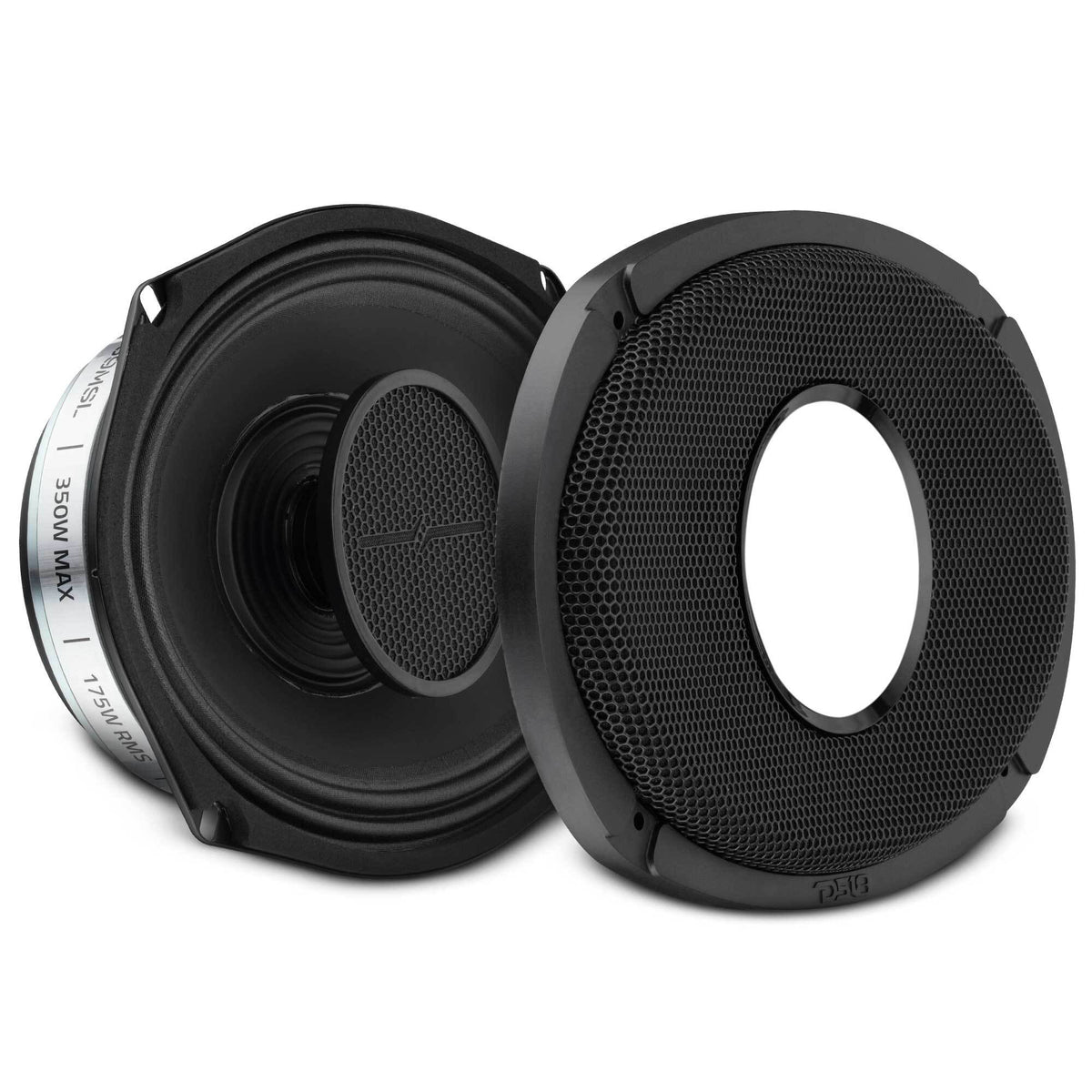 PRO 6x9” Hybrid Slim Loudspeaker with Water-Resistant Cone and Compression Driver Horn | 175W RMS 8-Ohm
