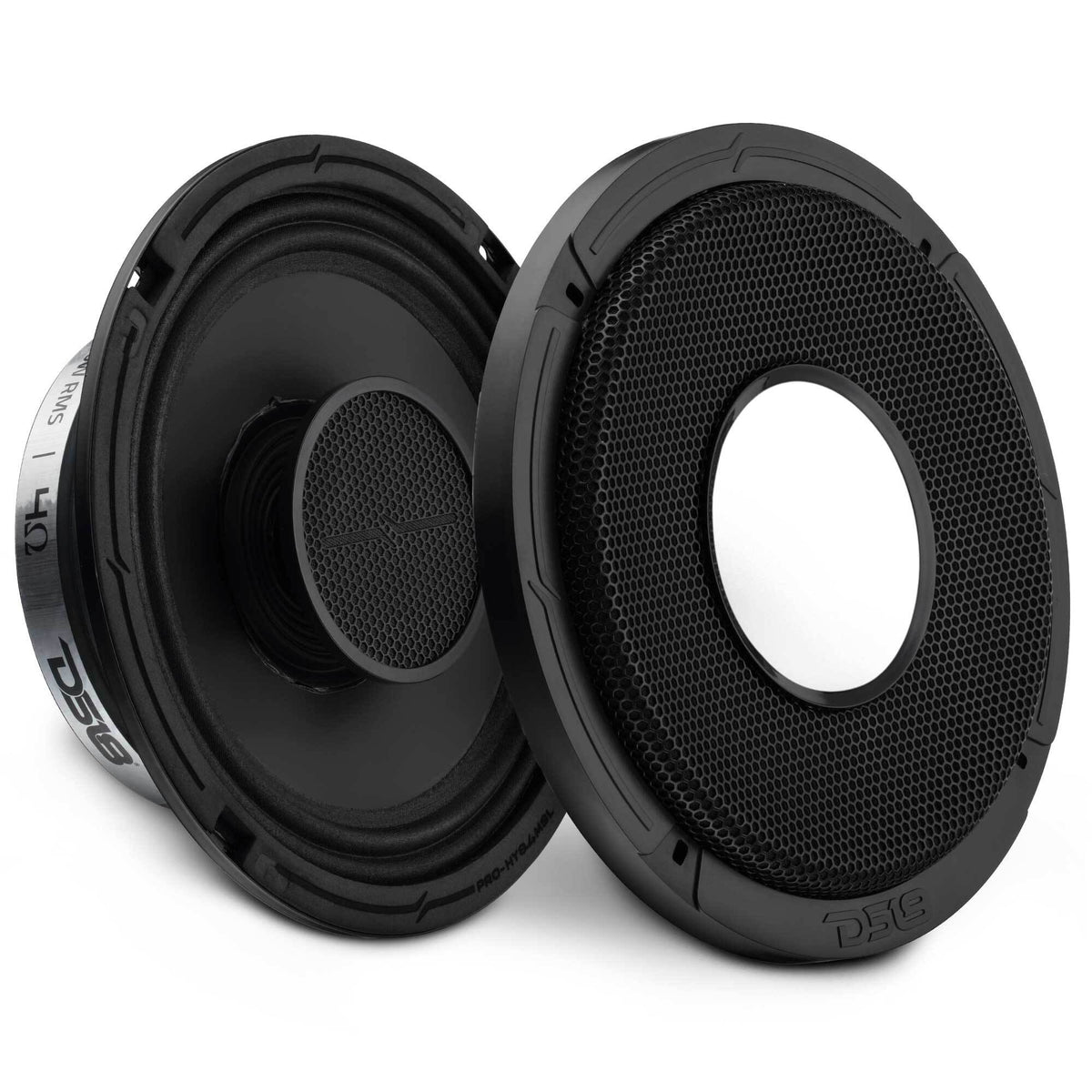 PRO 8" Shallow Coaxial Hybrid Mid-Range Loudspeaker with Built-in Driver | 200W RMS 4-Ohm
