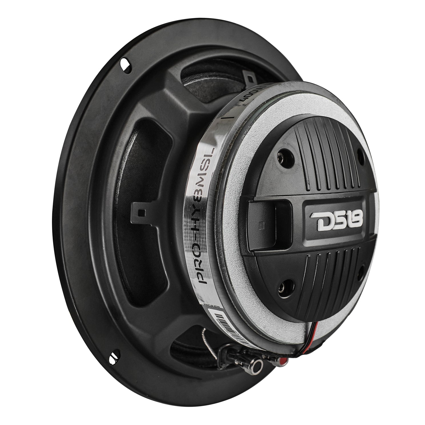 PRO 8" Shallow Coaxial Hybrid Mid-Range Loudspeaker with Built-in Driver 200 Watts Rms 8-Ohm