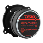 DS18 PRO-TW220 – 3” PRO Aluminum Super Bullet Tweeter – 240 Watts with Built in Crossover