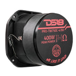 4” Super Bullet Tweeter with 1.5” Titanium Voice Coil and Oversized Ferrite Magnet 200 Watts 4-Ohm