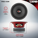 PRO-X 12" Mid-Range Loudspeaker 450 Watts Rms 8-Ohm