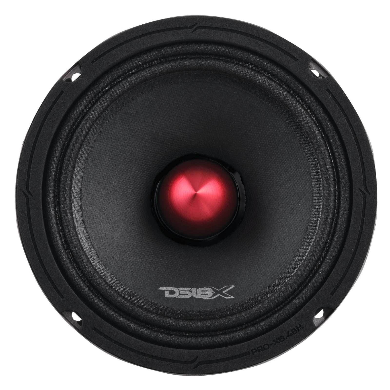 Pair Of DS18 PRO-X6.4BMSL 6.5" Slim Midrange Speakers – 800W Max, 4-Ohm, Bullet