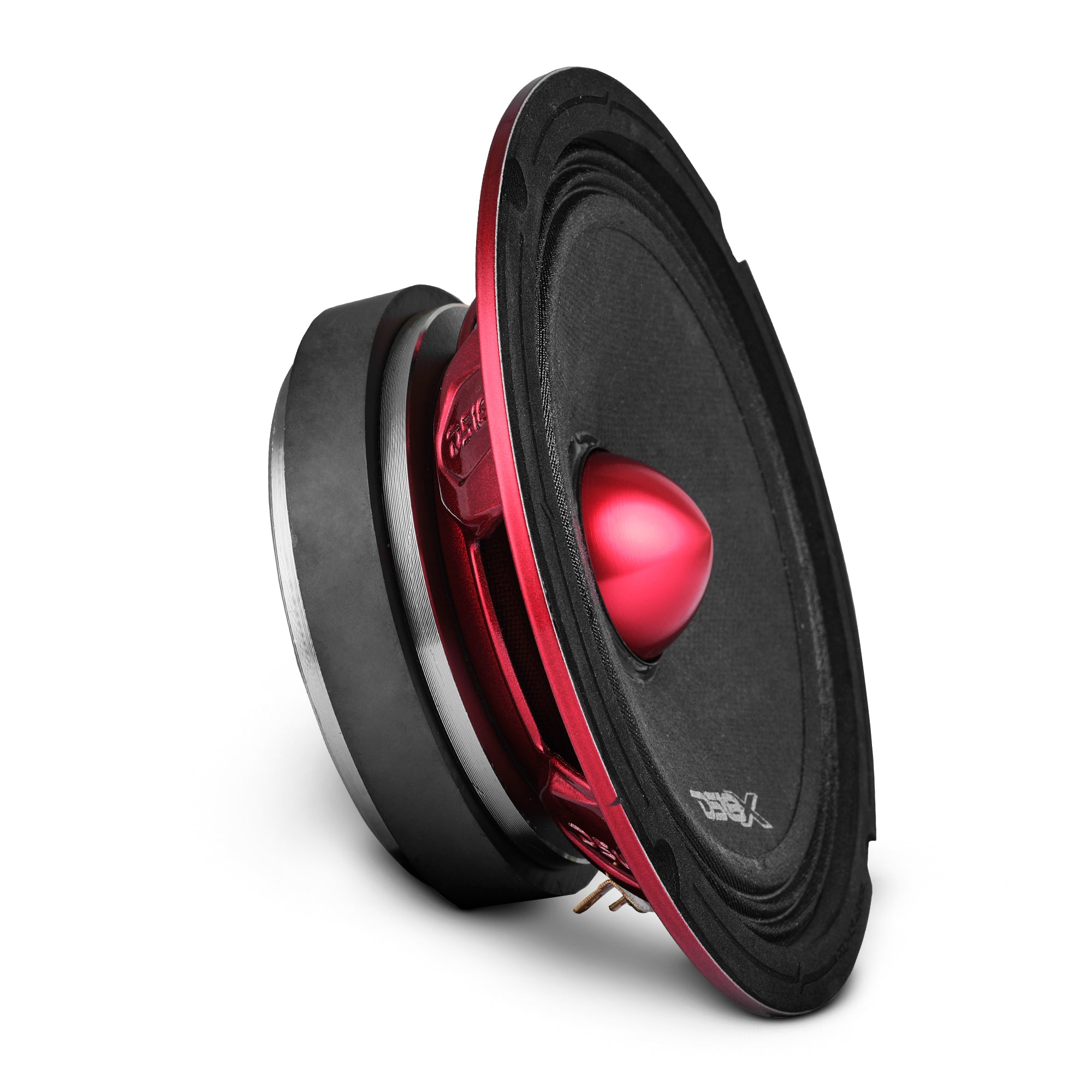 DS18 PRO-GM6.4B - 6.5, midrange, rode aluminium kogel, 480W max, 4 ohm, 1,5 Kapton VC Premium kwaliteit audio deurluidsprekers voor auto of vrachtwagen stereo geluidssysteem (1 luidspreker DS18 PRO-GM6.4B - 6.5, midrange, rode aluminium kogel, 480W max, 4 ohm, 1,5 Kapton VC Premium kwaliteit audio deurluidsprekers voor auto of vrachtwagen stereo geluidssysteem (1 luidspreker