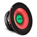 6.5" Mid-Range Loudspeaker with Dual RGB LED For Cone & Dustcap 250 Watts 4-Ohm