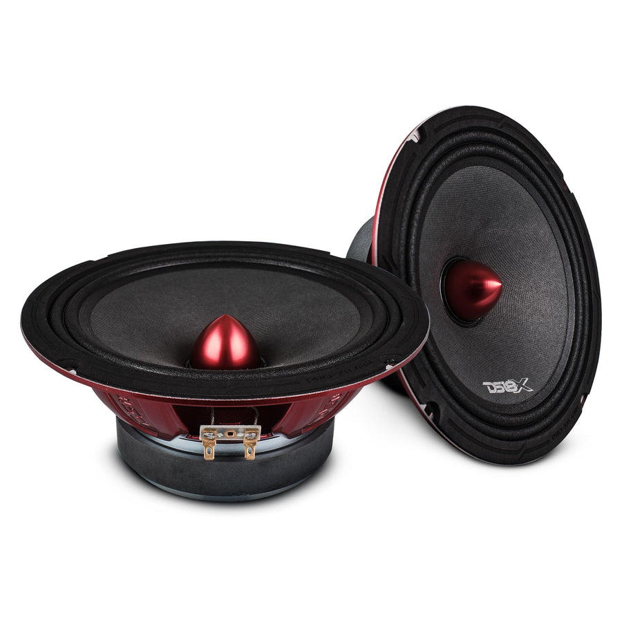 4 DS18 PRO-X8.4BM 8" 3200W Max Midrange Bullet Speakers - 4-Ohm Car Audio