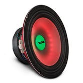 8" Mid-Range Loudspeaker with Dual RGB LED For Cone & Dustcap 275 Watts 4-Ohm