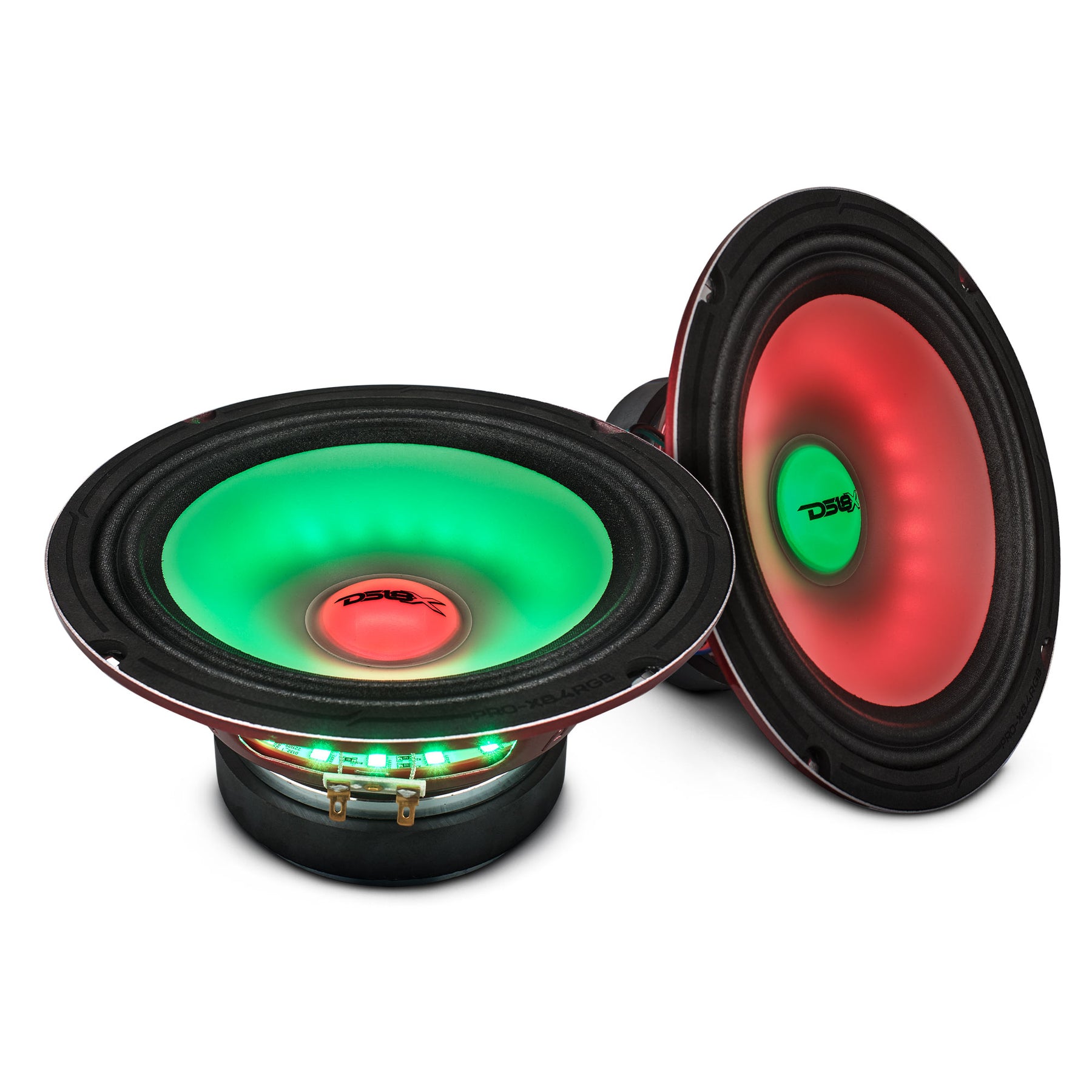 8" Mid-Range Loudspeaker with Dual RGB LED For Cone & Dustcap 275 Watts 4-Ohm