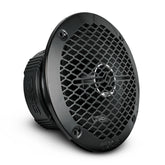 PRO-ZT 6.5" Coaxial Mid-Range Loudspeaker with Water Resistant Cone Built-in Bullet Tweeter and Grill 225 Watts Rms 4-Ohm