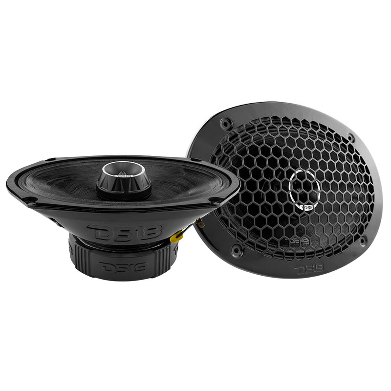 DS18 PRO-ZT6 6.5" 450W RMS Midrange Speaker With Built-in Tweeter For Motorcycles