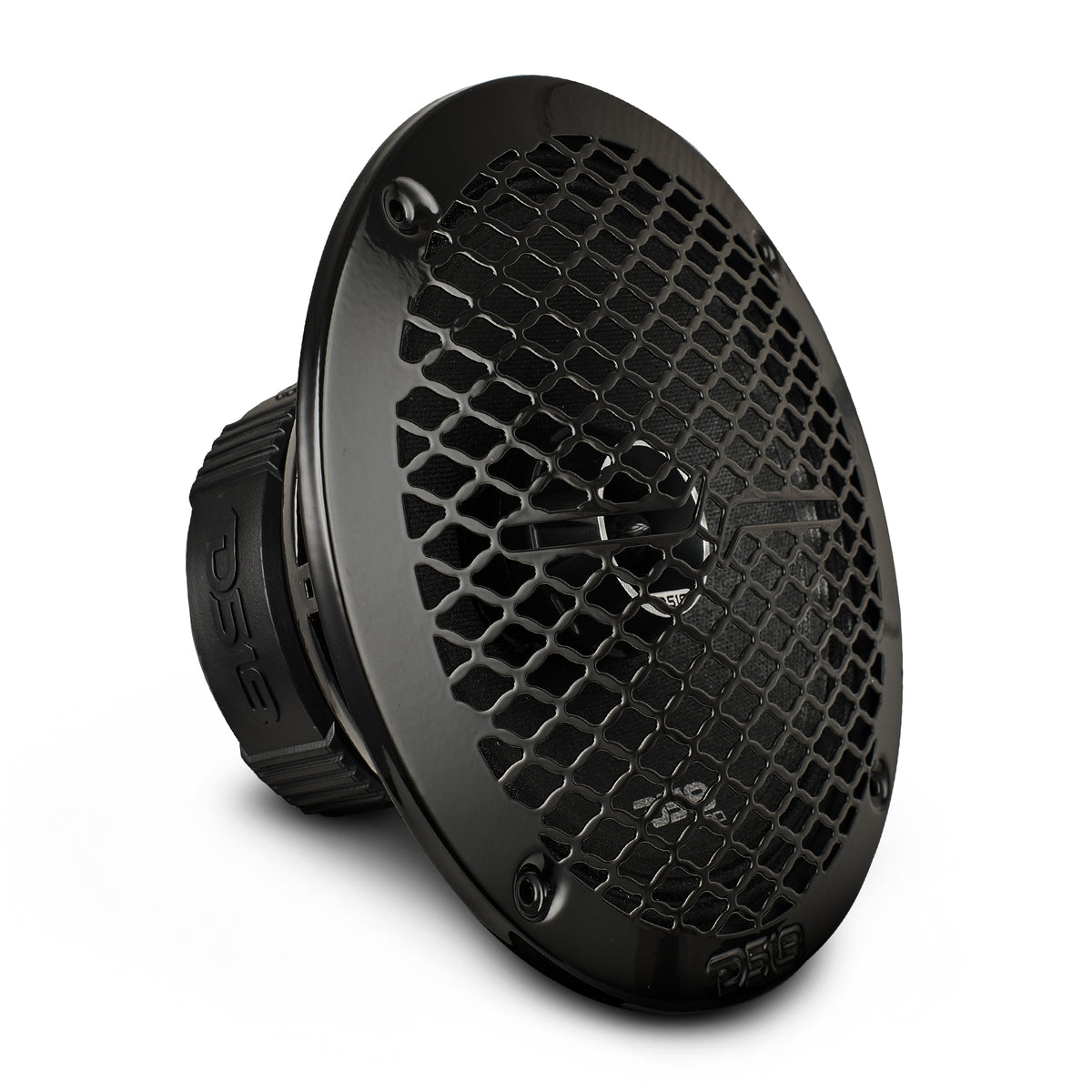 PRO-ZT 8" Coaxial Mid-Range Loudspeaker with Water Resistant Cone Built-in Bullet Tweeter and Grill 275 Watts Rms 4-Ohm