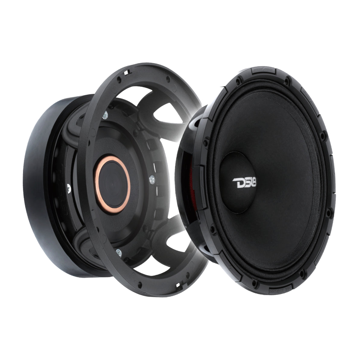 PROJECT360 6.5” High-Sensitivity Mid-High Loudspeaker - 300W RMS 4-Ohm - Rotating Recone Design For Quick Repair