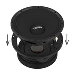 PROJECT360 6.5” High-Sensitivity Mid-High Loudspeaker - 300W RMS 4-Ohm - Rotating Recone Design For Quick Repair