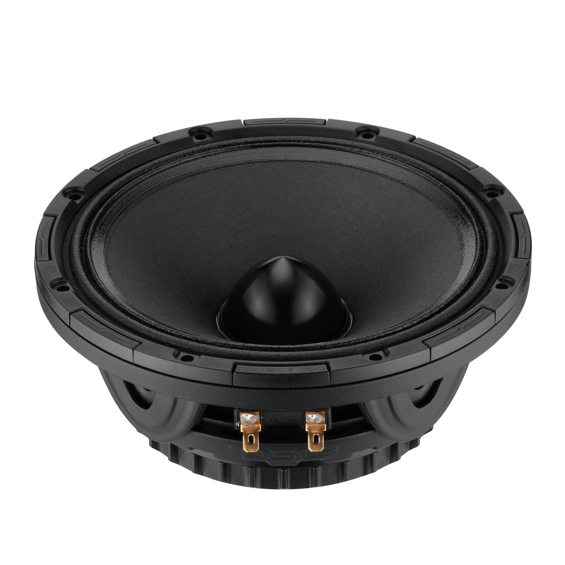 PROJECT360 6.5” High-Sensitivity Mid-High Loudspeaker With Neodymium Magnet and Bullet - 350W RMS 8-Ohm - Rotating Recone Design For Quick Repair