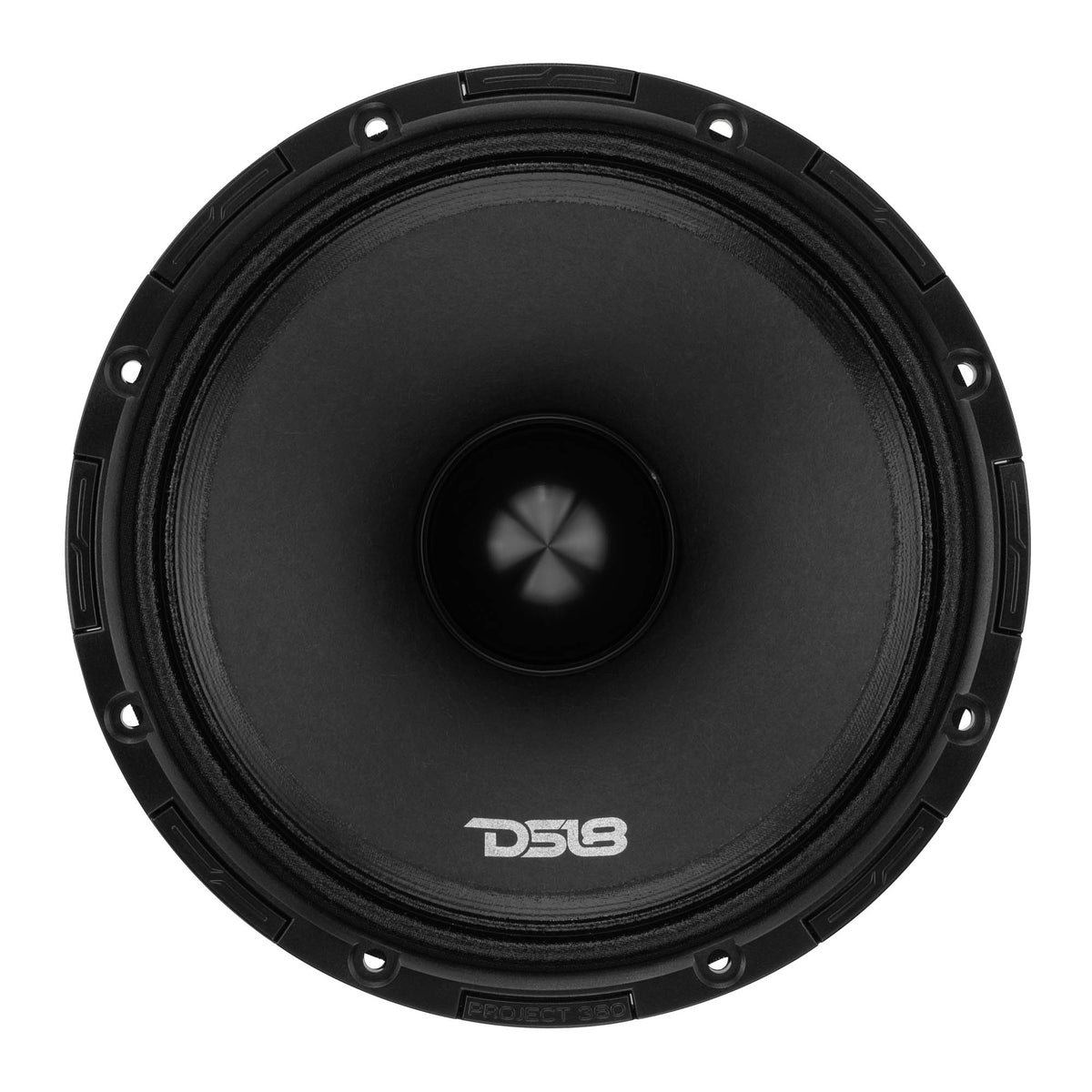 PROJECT360 6.5” High-Sensitivity Mid-High Loudspeaker With Neodymium Magnet and Bullet - 350W RMS 8-Ohm - Rotating Recone Design For Quick Repair