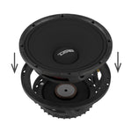 PROJECT360 6.5” High-Sensitivity Mid-High Loudspeaker With Neodymium Magnet - 350W RMS 4-Ohm - Rotating Recone Design For Quick Repair