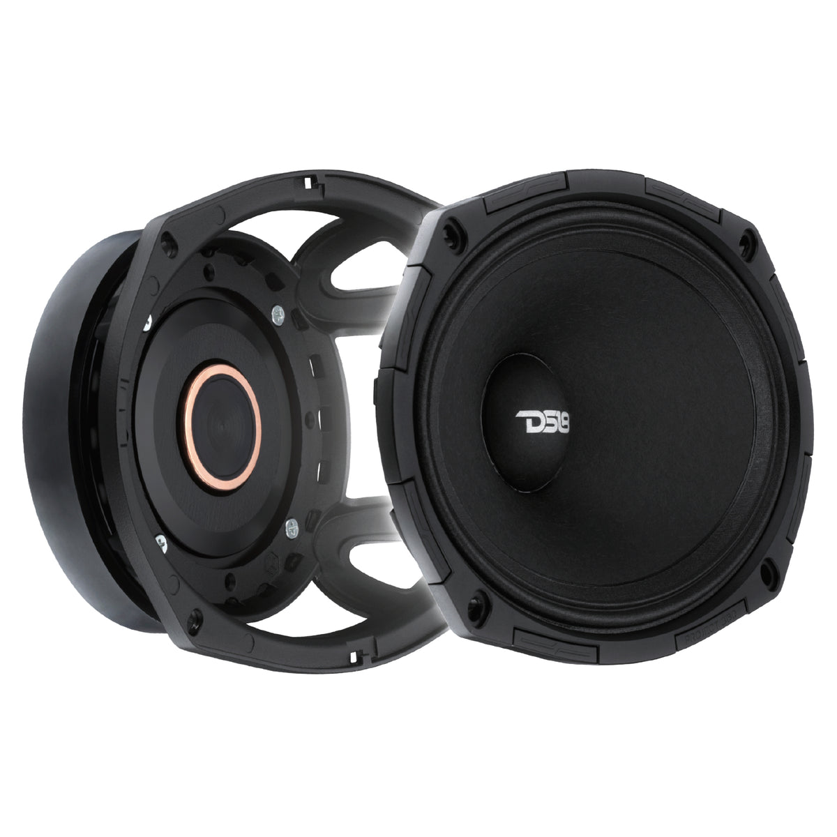 PROJECT360 6x9” High-Sensitivity Mid-High Loudspeaker - 300W RMS 4-Ohm - Rotating Recone Design For Quick Repair