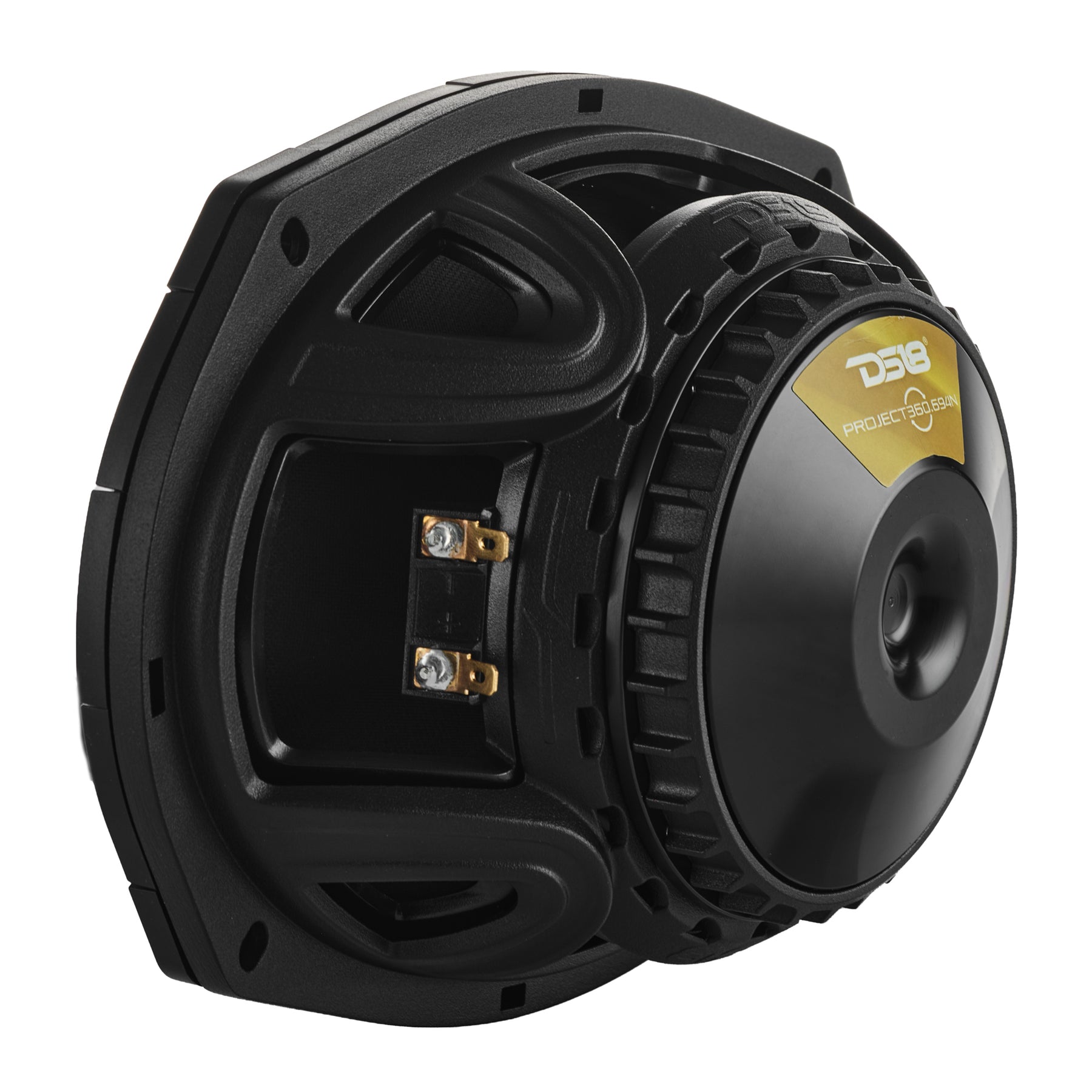 PROJECT360 6x9” High-Sensitivity Mid-High Loudspeaker With Neodymium Magnet - 350W RMS 4-Ohm - Rotating Recone Design For Quick Repair