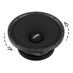 PROJECT360 8” High-Sensitivity Mid-High Loudspeaker - 300W RMS 4-Ohm - Rotating Recone Design For Quick Repair