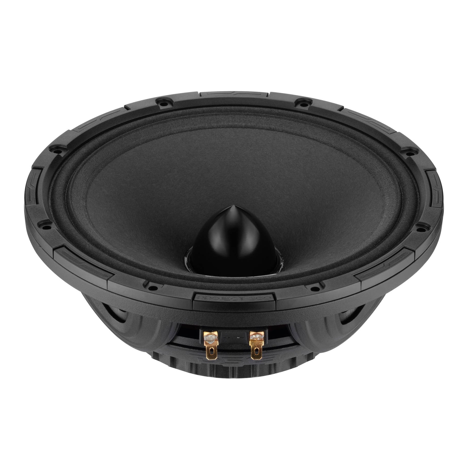 PROJECT360 8” High-Sensitivity Mid-High Loudspeaker With Neodymium Magnet and Bullet - 350W RMS 8-Ohm - Rotating Recone Design For Quick Repair
