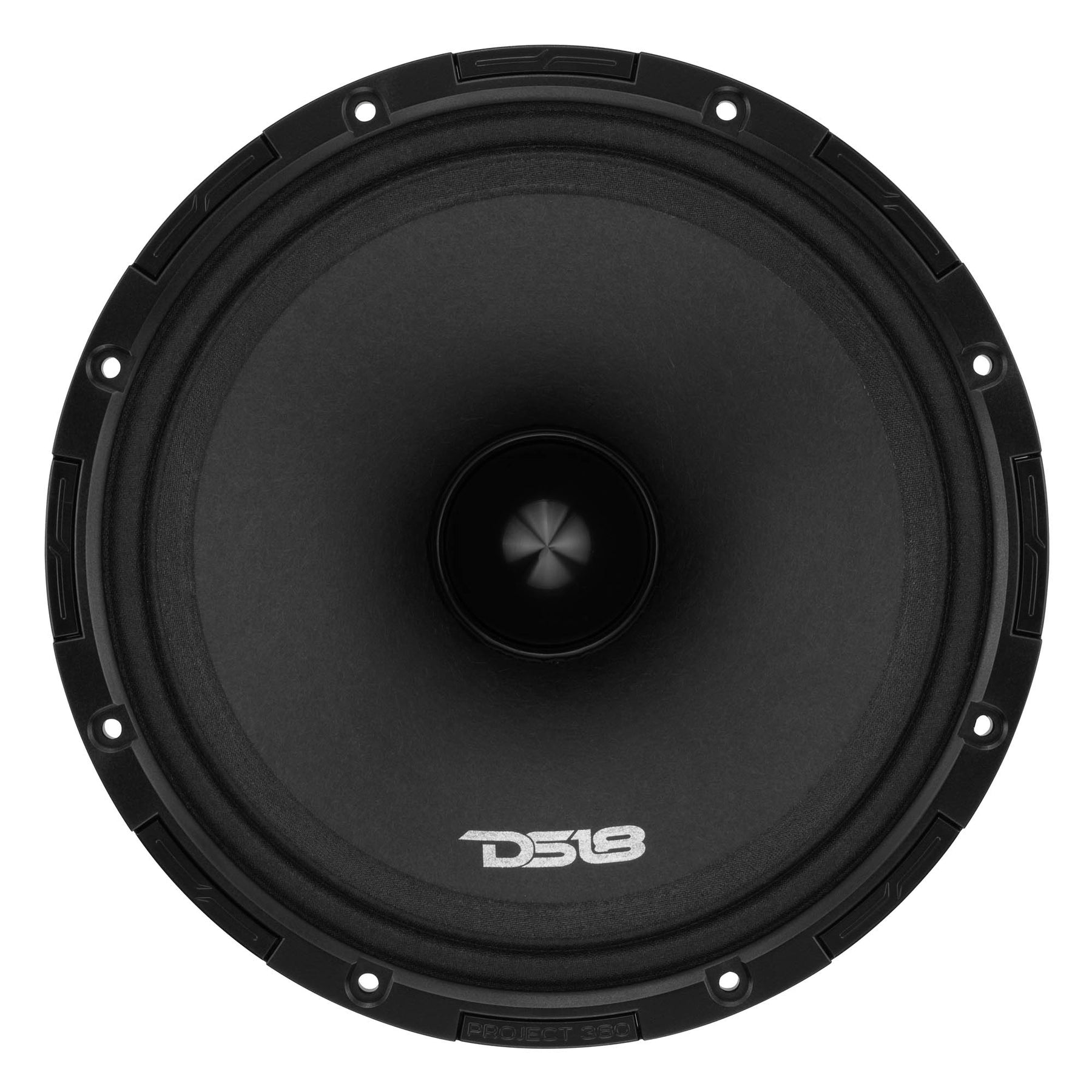PROJECT360 8” High-Sensitivity Mid-High Loudspeaker With Neodymium Magnet and Bullet - 350W RMS 8-Ohm - Rotating Recone Design For Quick Repair