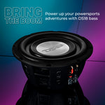 PS Shallow-Mount Water-Resistant 8" Subwoofer | 400W RMS DVC 4-Ohm
