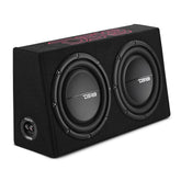 Loaded 10” Subwoofer + Passive Radiator Enclosure for Pickup Trucks