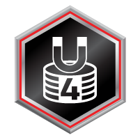 Quad Stack Ferrite Magnet for Enhanced Audio Performance