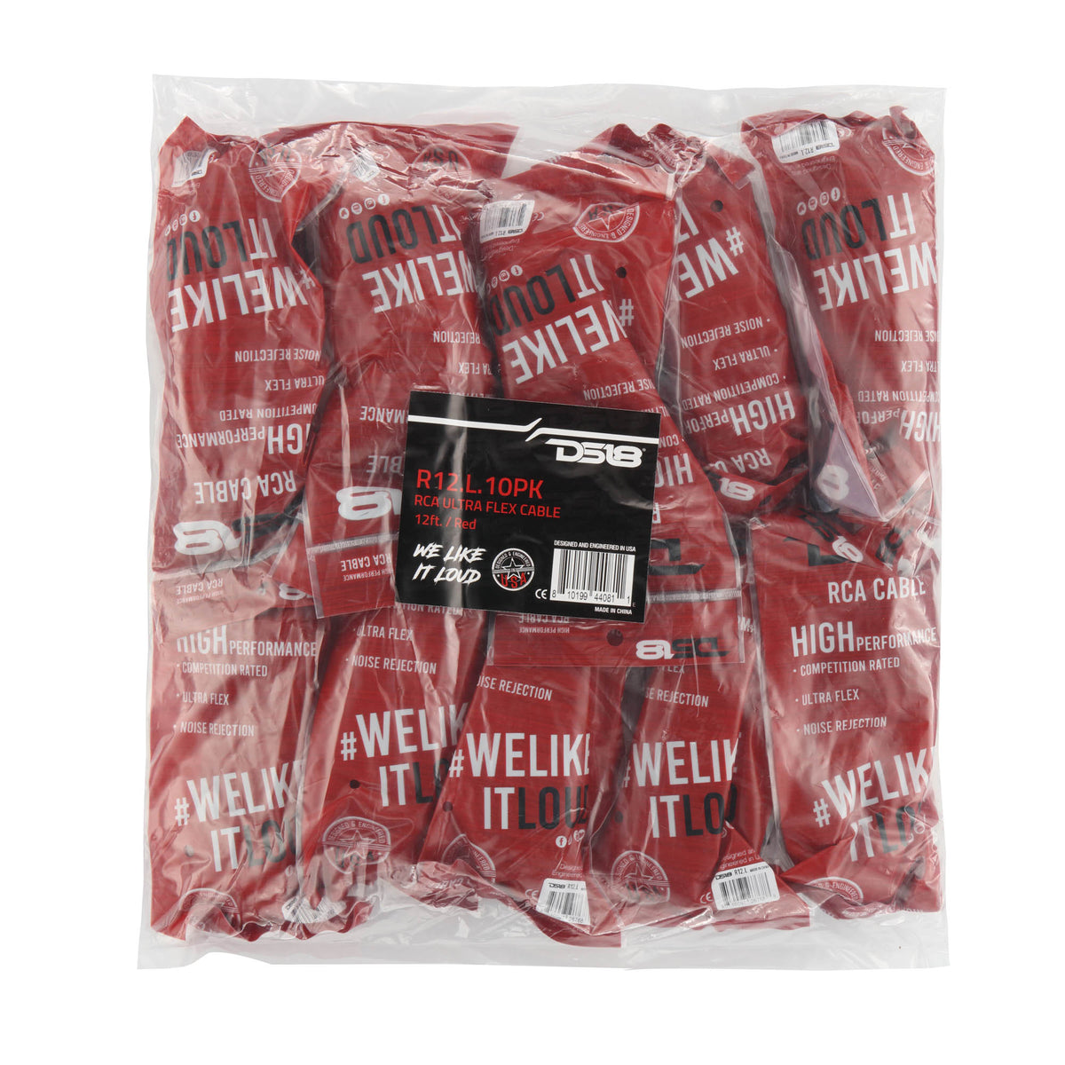 RCA 12 Feet with "L" Tips 10 Pack