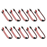 Level 2 RCA 100% OFC Y Connector – 1 Male / 2 Female (10-Pack)