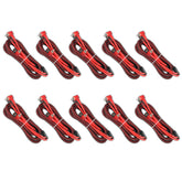 RCA 6 Feet with "L" Tips 10 Pack
