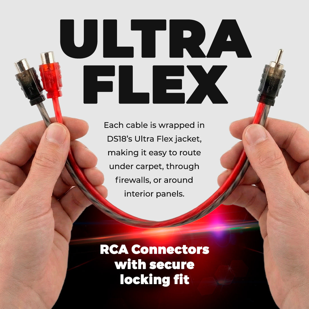 Level 1 RCA 100% Copper OFC Y Connector – 1 Male / 2 Female - 10-Pack