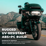 Kit de conversión de tapa de altavoz para alforjas Harley-Davidson para modelos 2024+