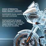 Harley-Davidson Road Glide Amplifier Rack for models 2014–2023