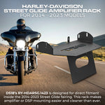 Harley-Davidson Street Glide Amplifier Rack for models 2014–2023