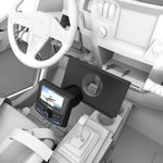 Polaris RZR-XP 2014-2023 Pocket Mount Compatible with MRX150 Head-Unit