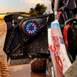 Polaris RZR Rear Door Panels Loaded with NXL-IQ/BK 8" Coaxial Speakers