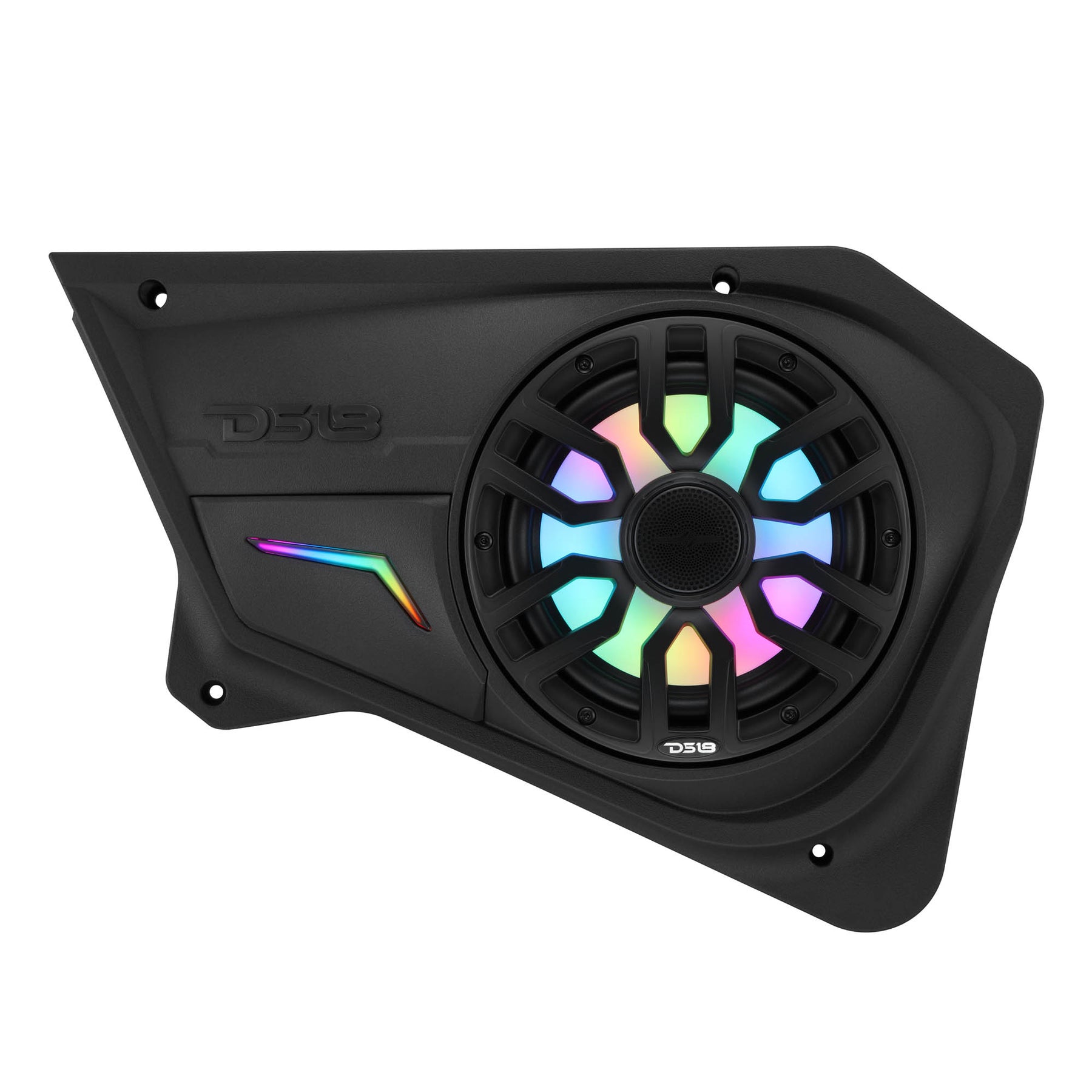 Polaris RZR Rear Door Panels Loaded with NXL-IQ/BK 8" Coaxial Speakers