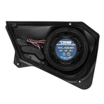 Polaris RZR Rear Door Panels Loaded with NXL-IQ/BK 8" Coaxial Speakers