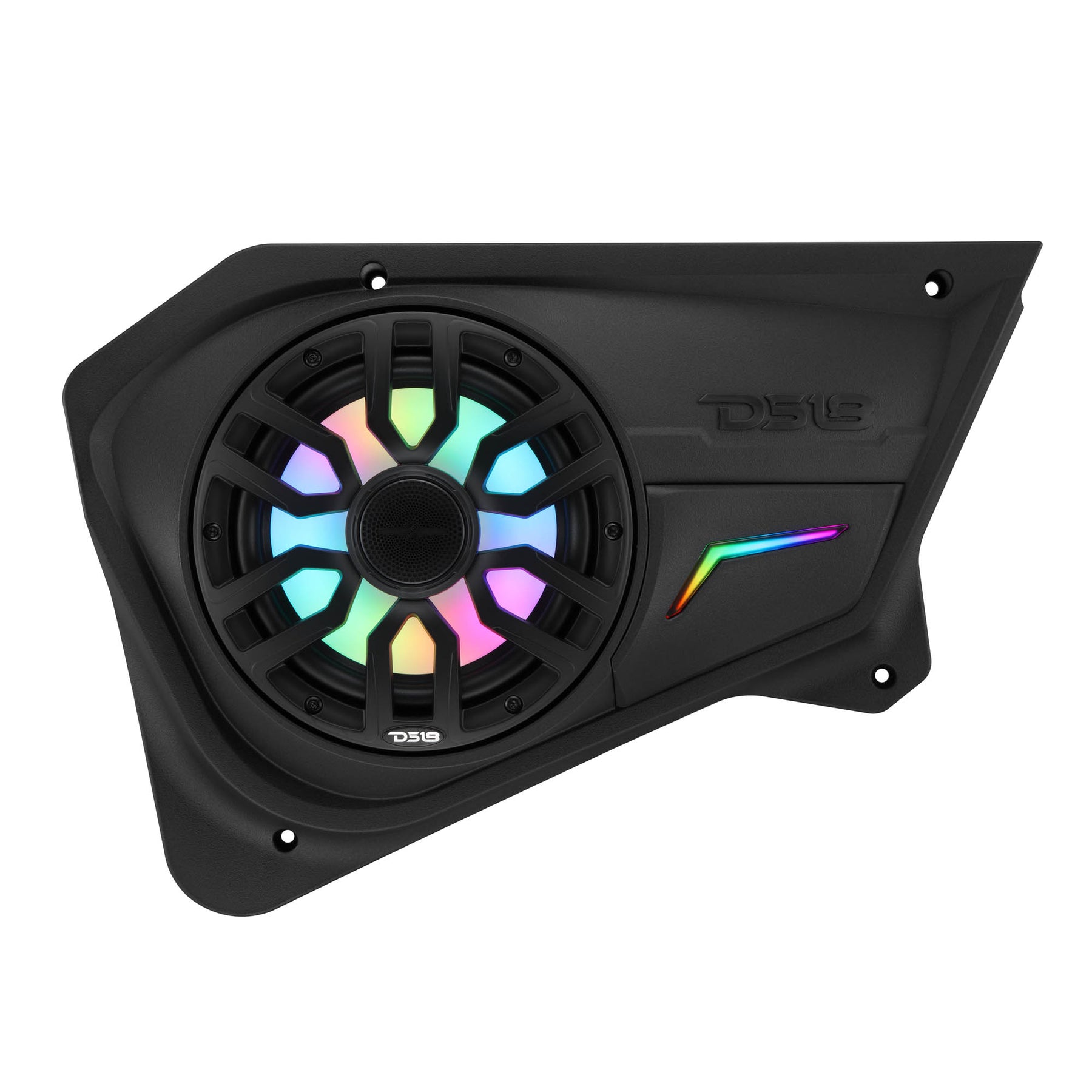 Polaris RZR Rear Door Panels Loaded with NXL-IQ/BK 8" Coaxial Speakers