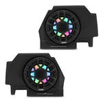 Polaris RZR-PRO 2020-2024 Rear Speaker Pods Loaded with NXL-iQ 6.5" Coaxial Speakers with Digital LED Lighting