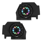 Polaris RZR-PRO 2020-2024 Rear Speaker Pods Loaded with NXL-iQ 6.5" Coaxial Speakers with Digital LED Lighting