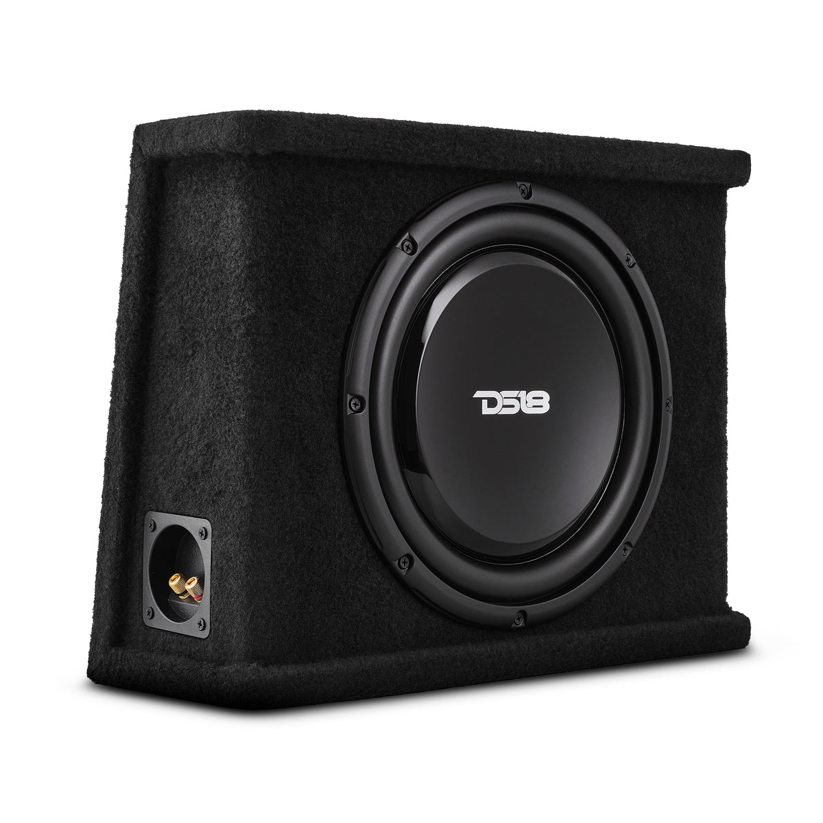 Dual 12 inch slim shops subwoofer box