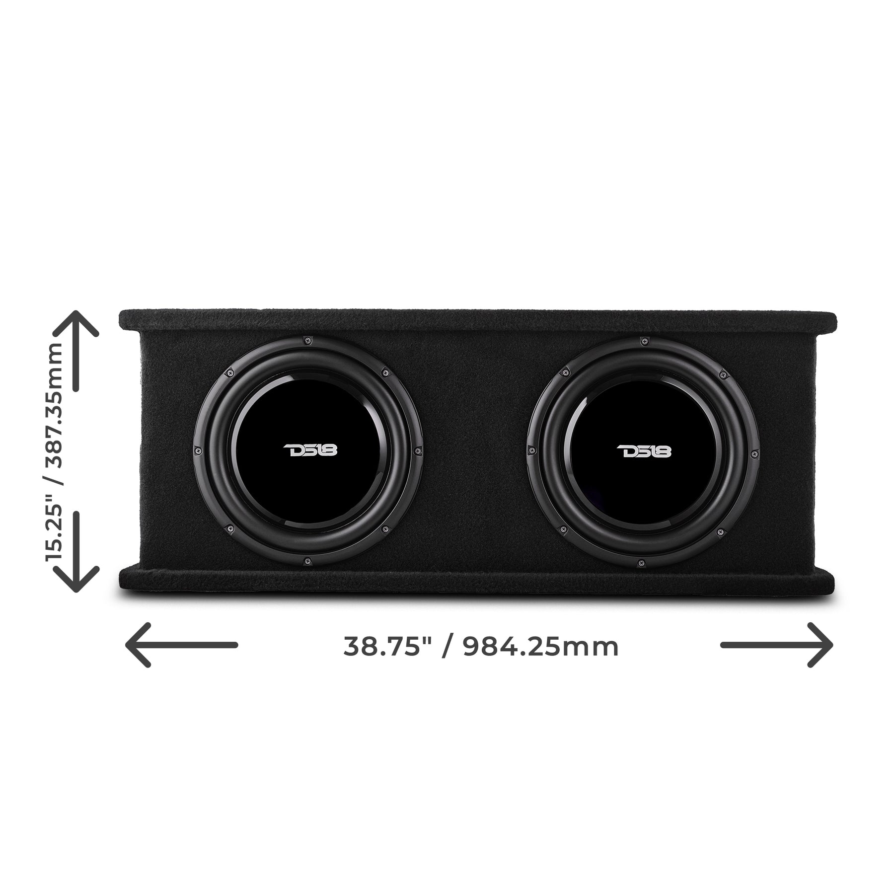 Sub Box Box Subwoofer 12 In Shallow Mount Sub Box Kicker Down